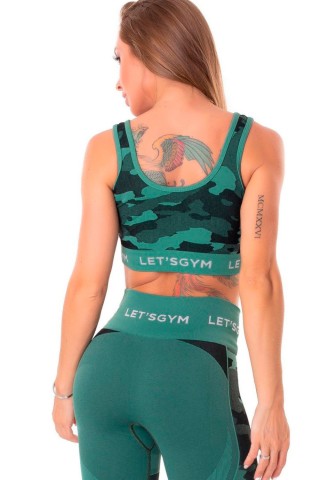 Top Seamless Camo Love