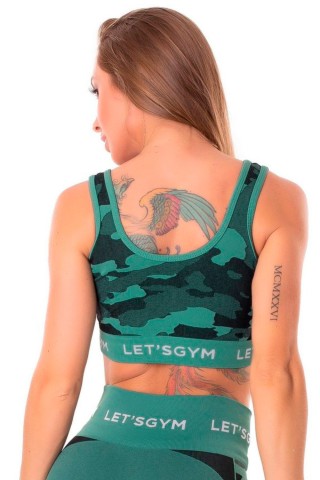 Top Seamless Camo Love