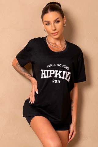 Camisetão Fitness Breezy Preto