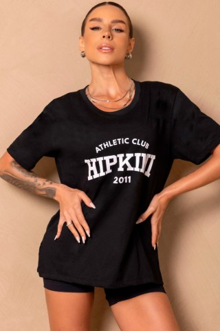 Camisetão Fitness Breezy Preto