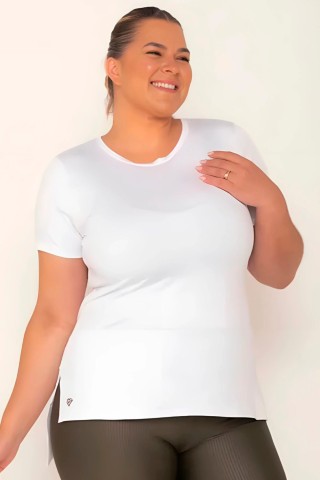 White Open Back Blouse