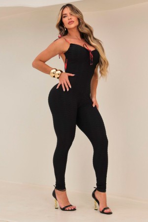 Macacão Xadrez Majestic Black C/E