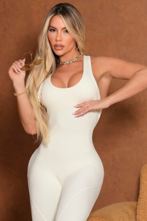 Macacão Starlace Off-White S/E