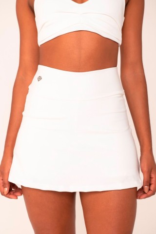 Shorts Saia Com Bolso Interno Branco