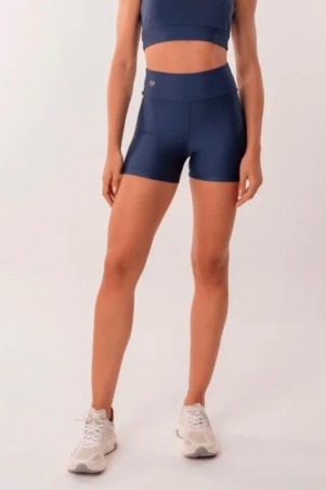 Navy Blue Butt Lifting Fitness Shorts