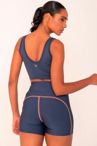 Shorts Beach Tennis Azul Marinho S/E