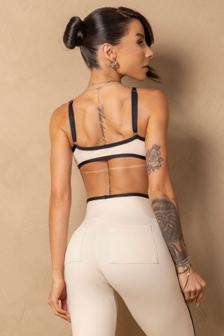 Top Time For Me Creme Emborrachado