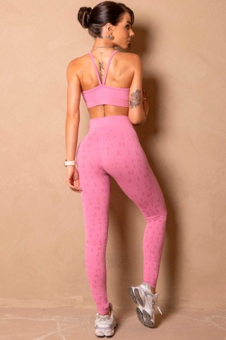 Seamless Legging Enjoy The Moment Pink S/E
