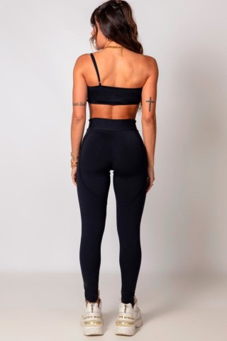 Black Pov Gym Summer Leggings S/E