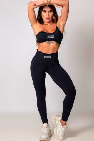 Legging Pov Gym Summer Preta S/E