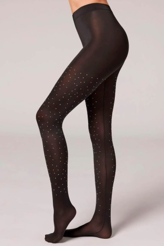 Tights with Rhinestones