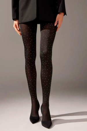 Tights with Rhinestones