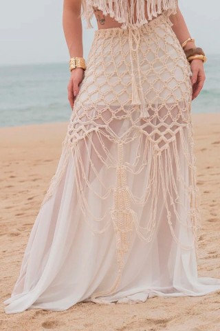 Handmade Crochet Skirt