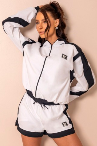 Style Yourself Black Jacket with Zipper