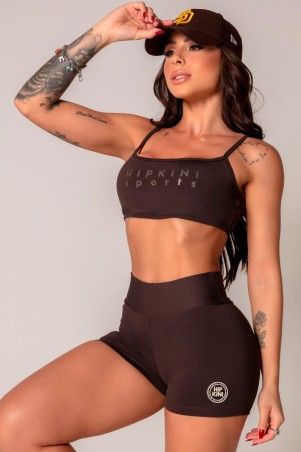 Shorts Ambition Marrom C/E