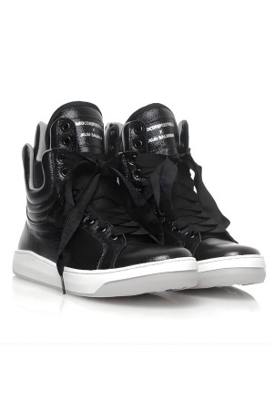 Black New Word Sneakers
