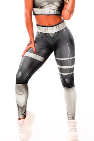 Mercury Black Silver Leggings S/E