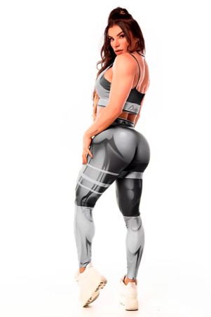 Mercury Black Silver Leggings S/E