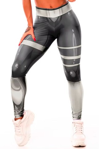 Mercury Black Silver Leggings S/E