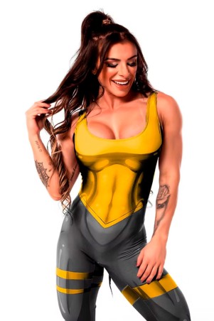 Macacão Mercúrio Black Golden Dynamite S/E