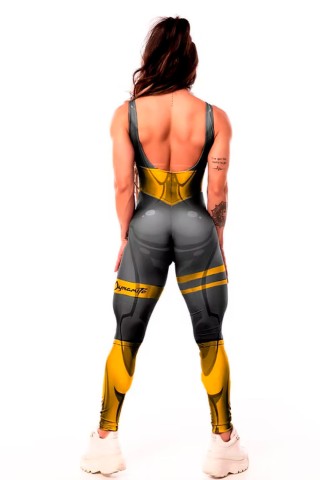 Mercury Black Golden Dynamite Jumpsuit S/E