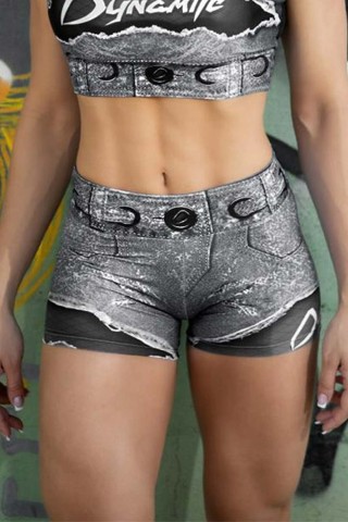 Shorts Dynamite Placebo Black Denim